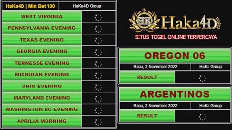 LIVE DRAW OREGON HARI INI 6 NOVEMBER 2021 .